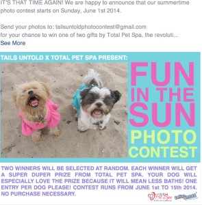 FB Contest picture for Blog